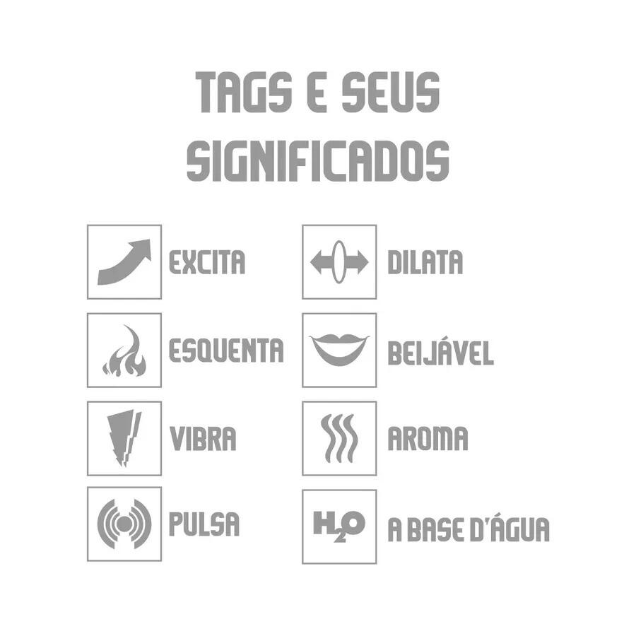 Tons Gel Excitante Unissex Beij Vel Que Vibra Hot Flowers