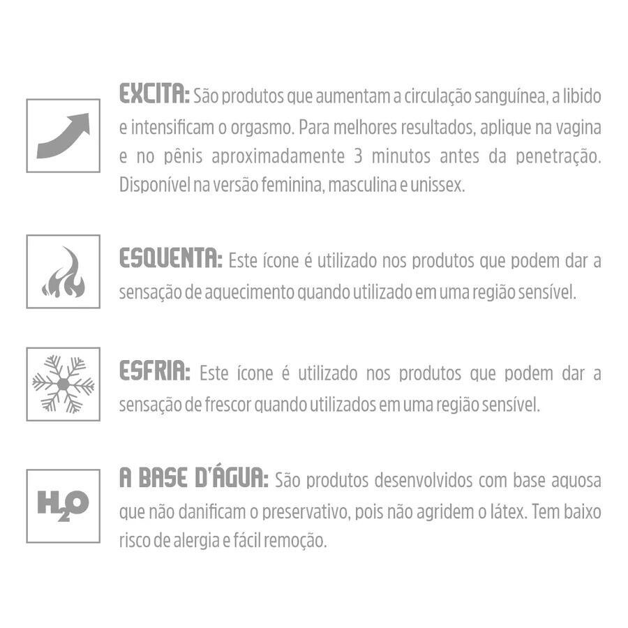 Pinta Clima Gel Excitante Ice E Hot G Sexy Fantasy