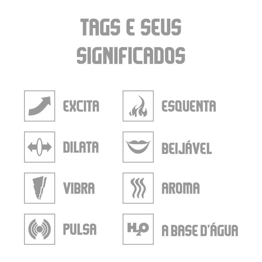 Vibro Power Gel Vibrador Beijável 15g Hot Flowers