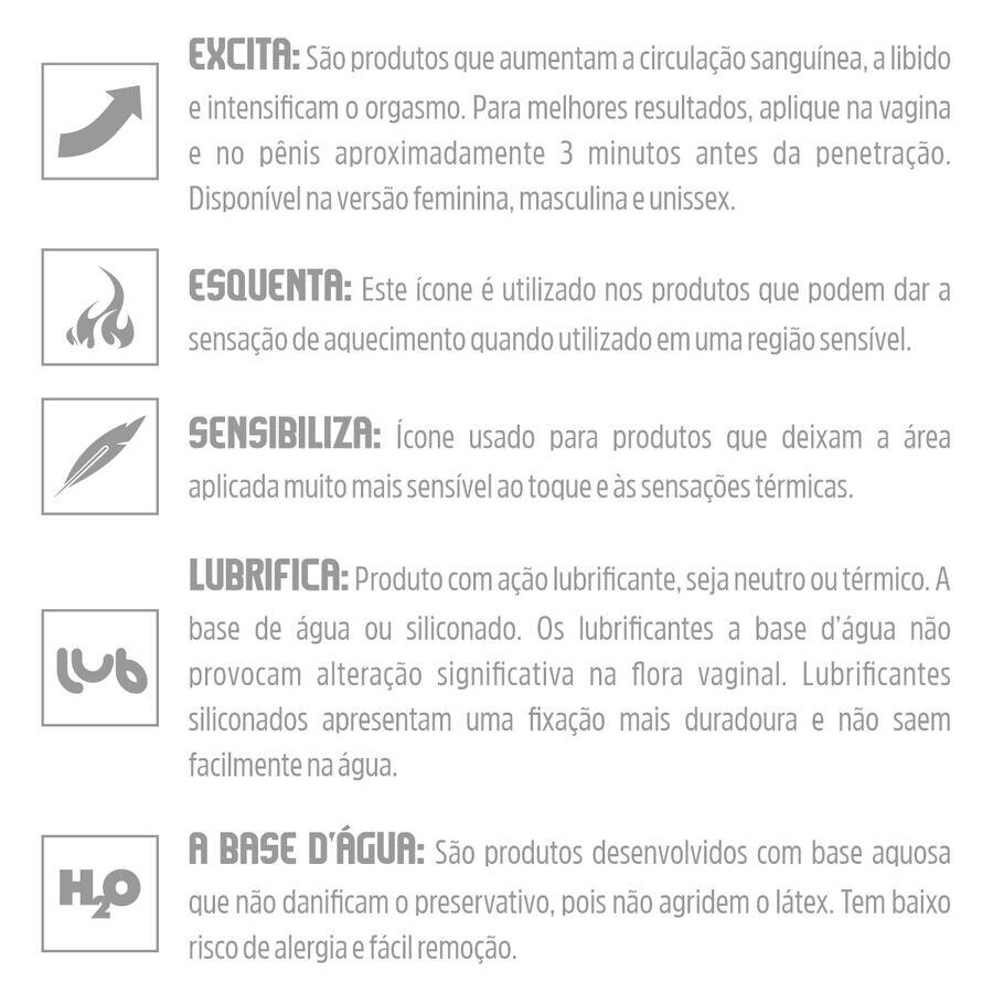 Piriquita Assanhada Gel Excitante Feminino G Hot Flowers