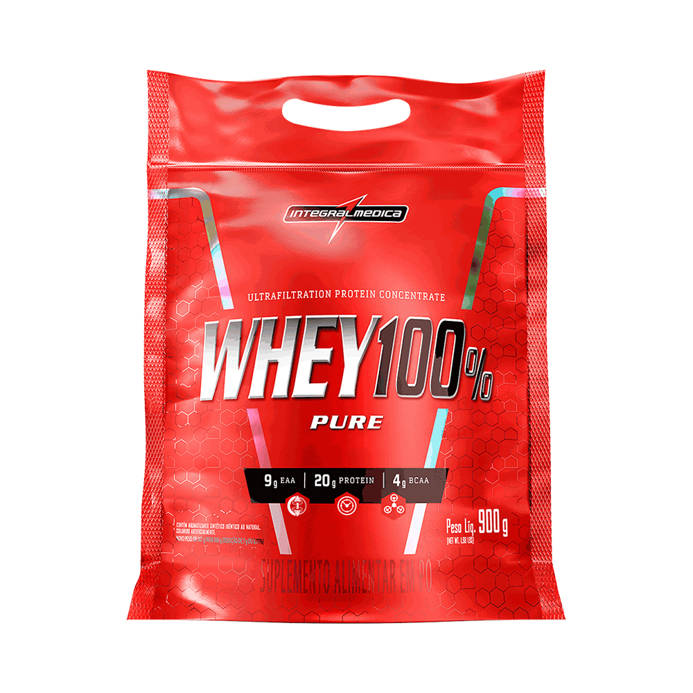 Comprar Whey 100% Pure Integralmédica 900g Gelato Di Latte