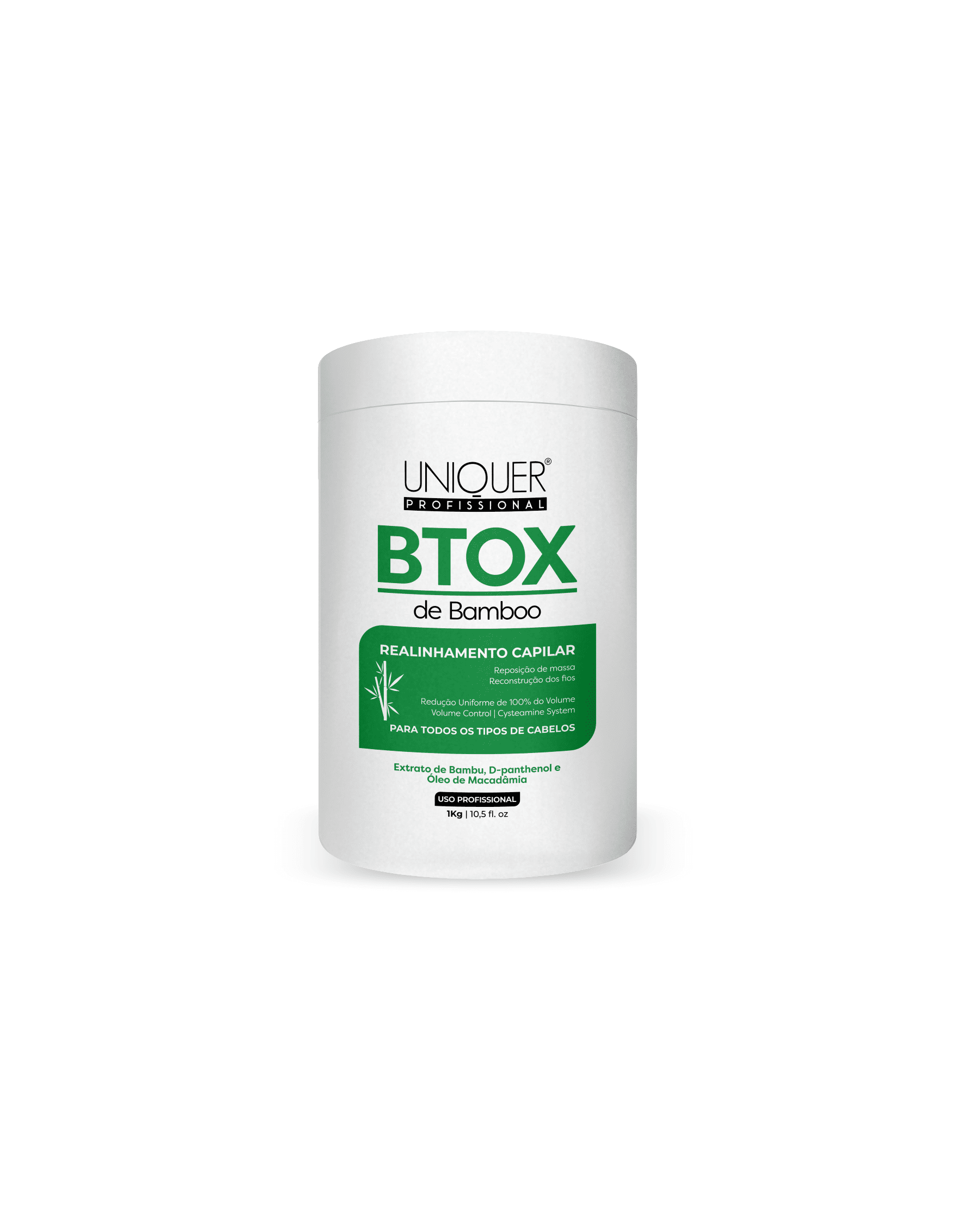 Btox Capilar Orgânico Reconstrutor de Bamboo 1kg