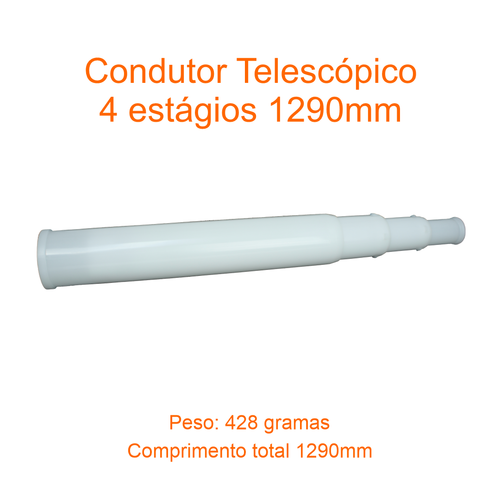 Comprar Condutor Telescópico 4 Estágios 1140mm - R$28,00