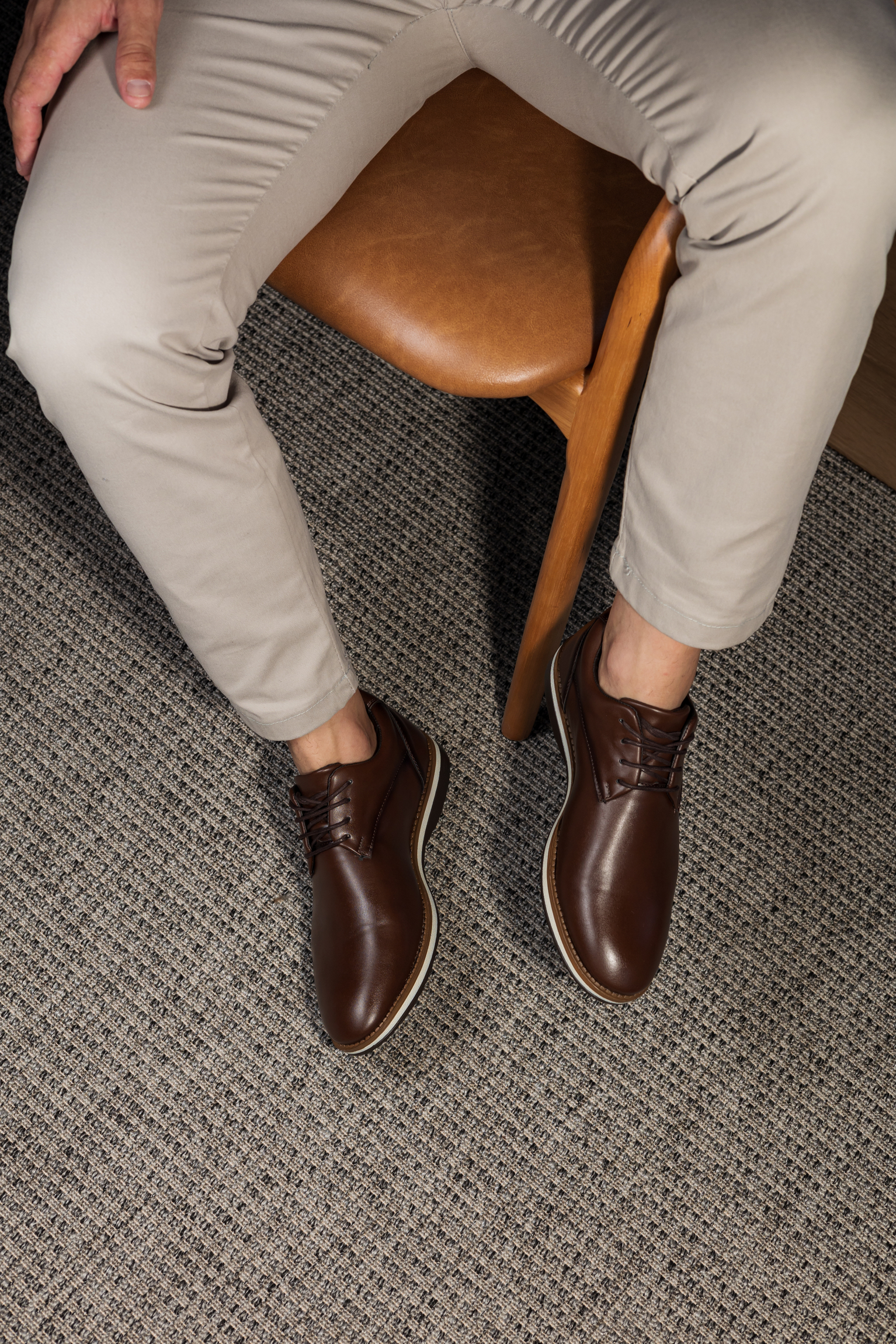 Sapato Oxford Masculino Liso Moderno Denver Sapato Masculino Social