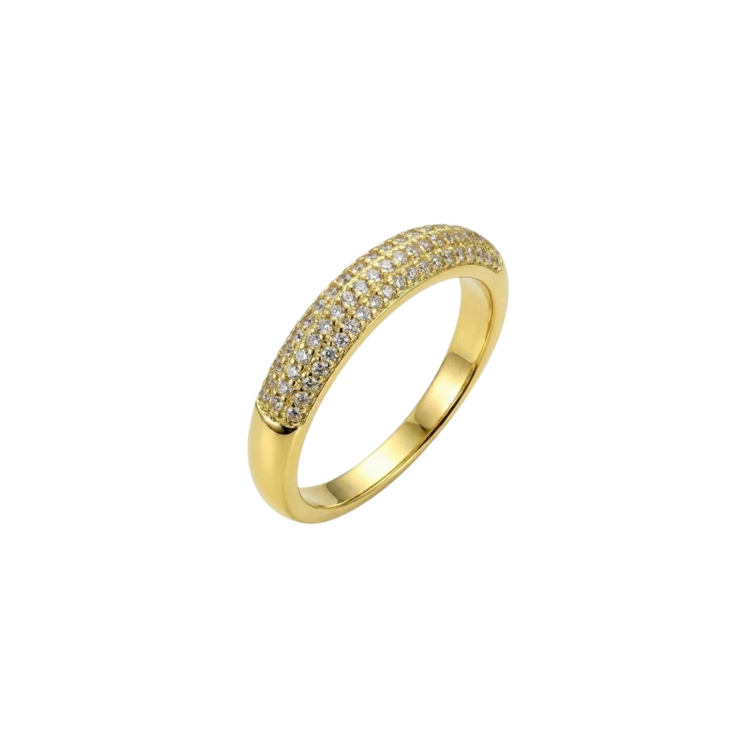 Anel Aparador Banhado a Ouro