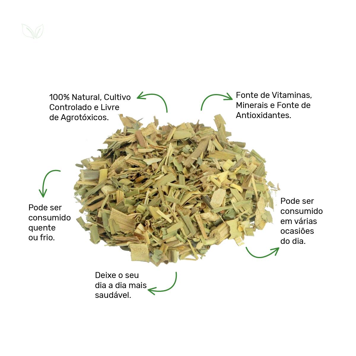 Chá de Cana do Brejo Costus spicatus Swartz A Granel - de R$12,34