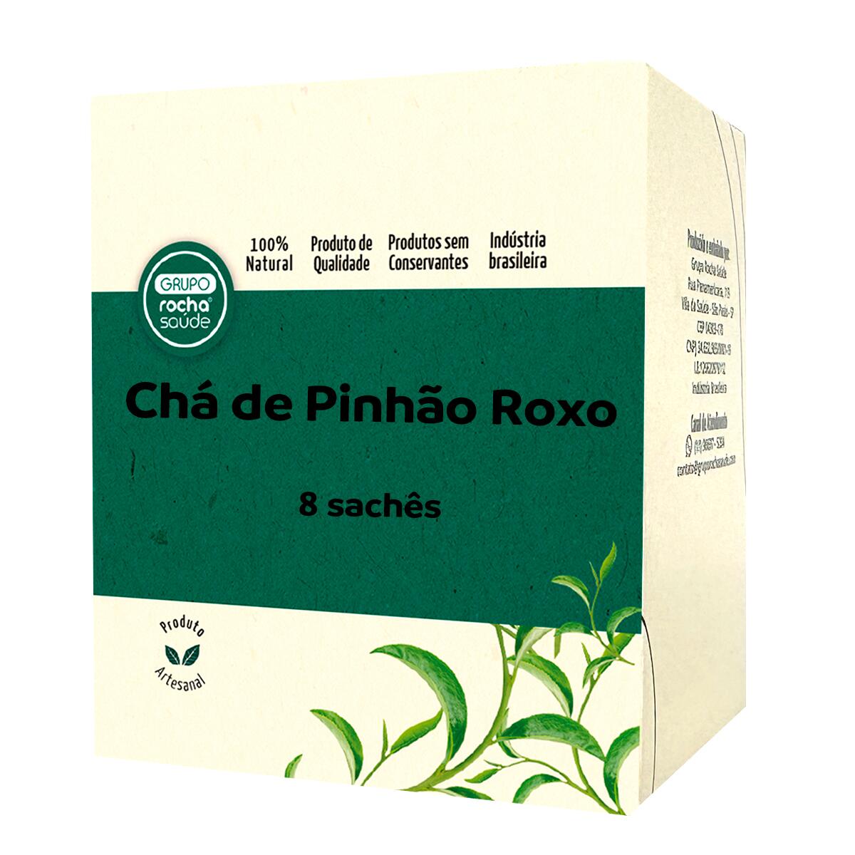 Chá de Pinhão Roxo Jatropha gossypiifolia Sachê
