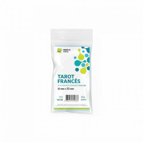 Dwarf King Compatible French Tarot Card Sleeves - Magnum (61x112mm) - Standard (100 sleeves per pack