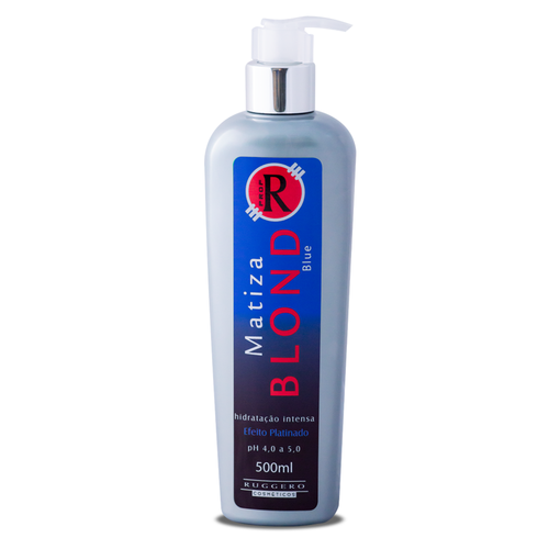Máscara Matiza Blond Blue Ruggero Cosméticos - 500ml