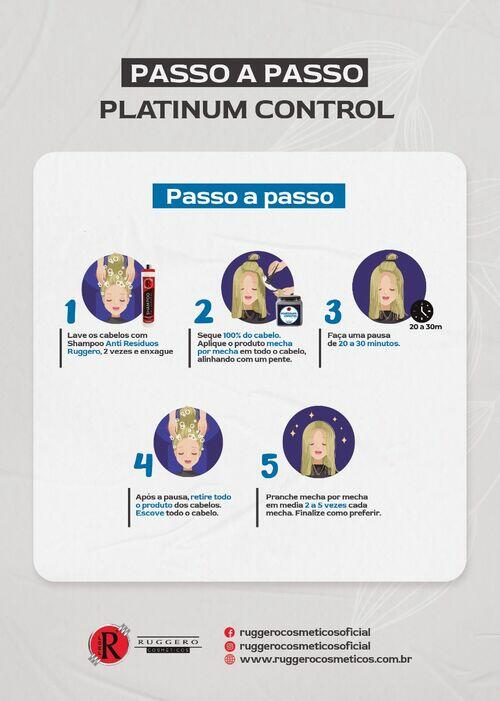Botox Platinum Control Ruggero Cosméticos- 1000g