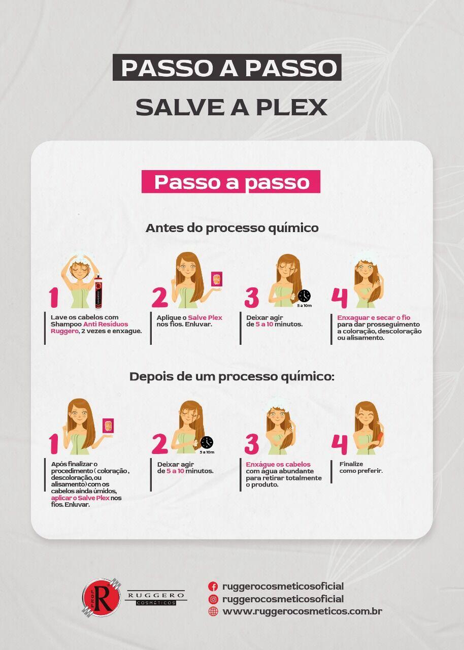 Salve Plex Ruggero Cosméticos - Caixa com 12 Unidades