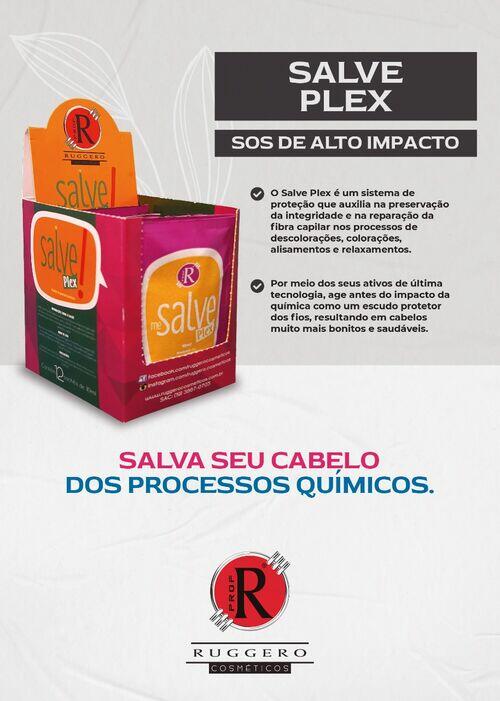Salve Plex Ruggero Cosméticos - Caixa com 12 Unidades