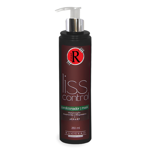 Condicionador Liss Control Ruggero Cosméticos - 250ml