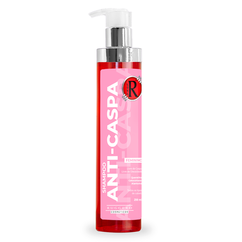 Shampoo Anti-Caspa Feminino Ruggero Cosméticos - 250ml