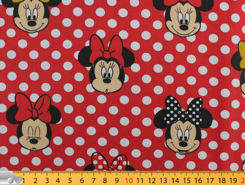 TRICOLINE MINNIE MOUSE FUNDO VERMELHO