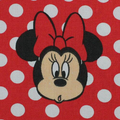 TRICOLINE MINNIE MOUSE FUNDO VERMELHO