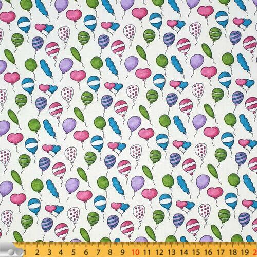 Tricoline Balões fundo Creme