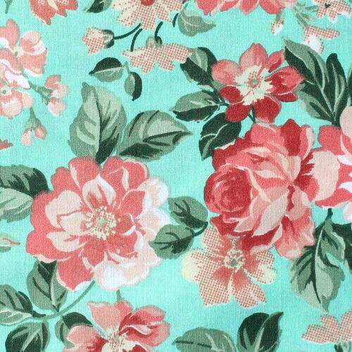 TRICOLINE ROSAS MÉDIA FUNDO VERDE