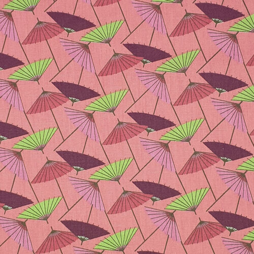 Tricoline Sombrinha fundo Rosa