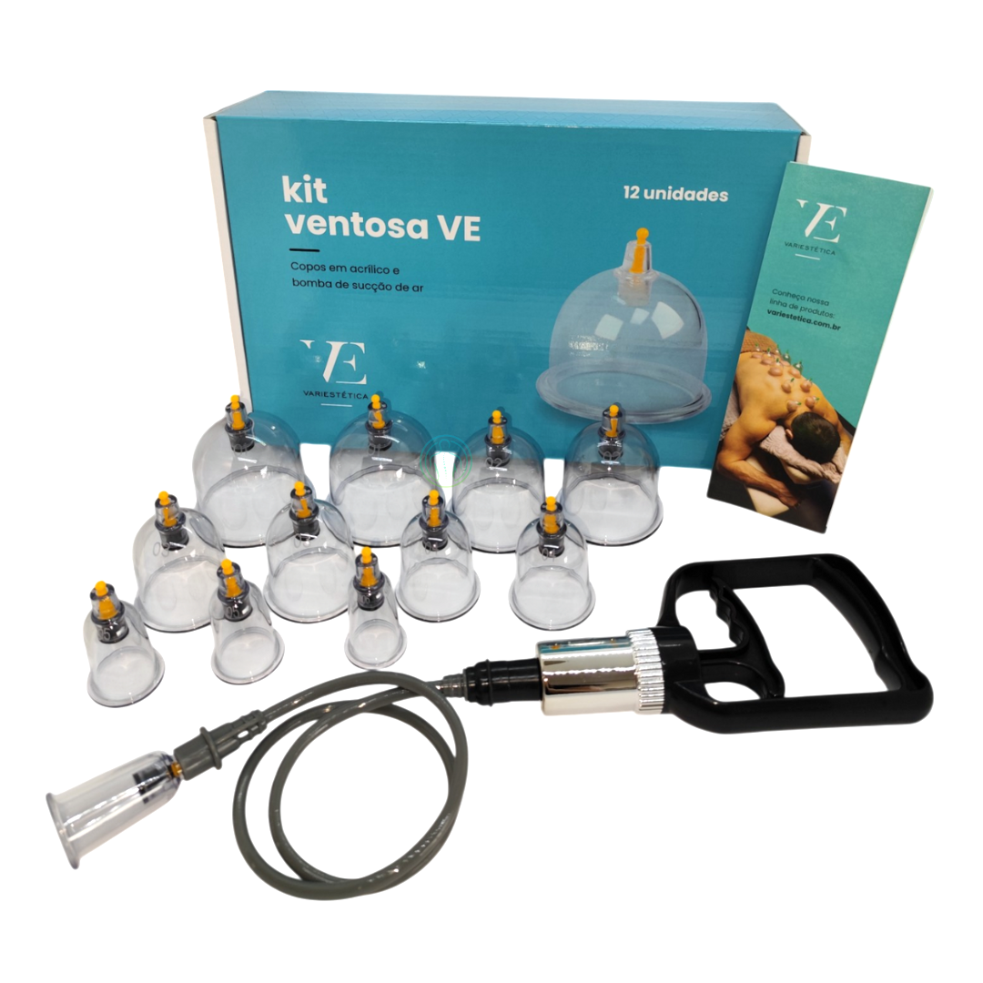 Comprar KIT VENTOSAS 12 COPOS - a partir de R$88,34