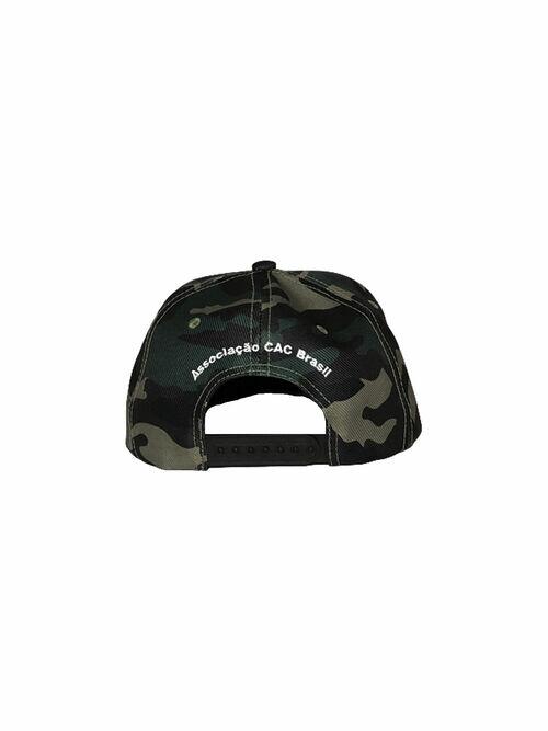 Boné Camuflado Verde Bordado