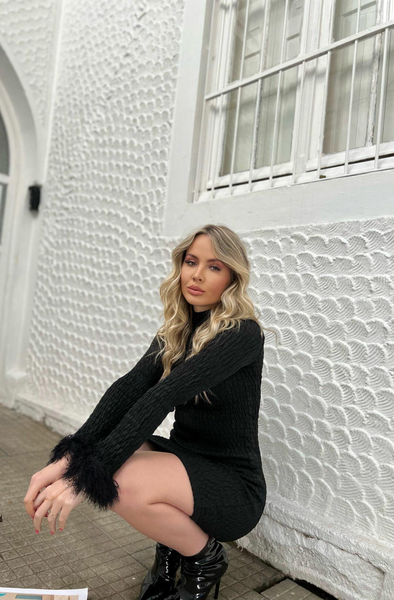 Vestido Camila Preto
