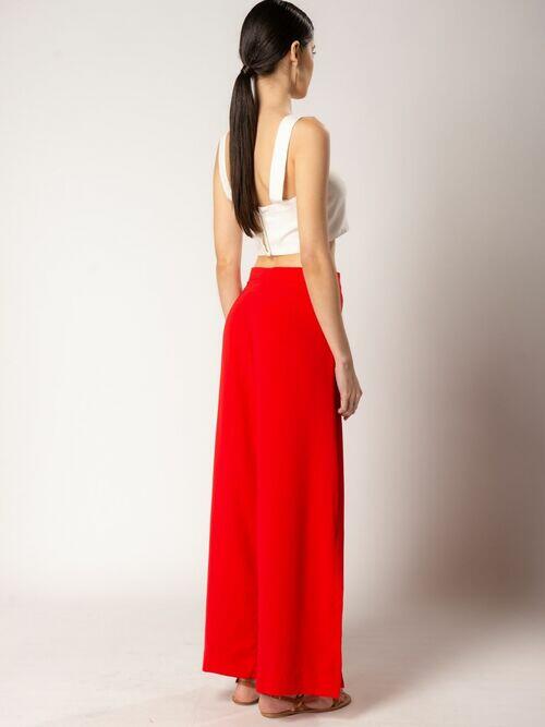 pantalona rustic vermelho