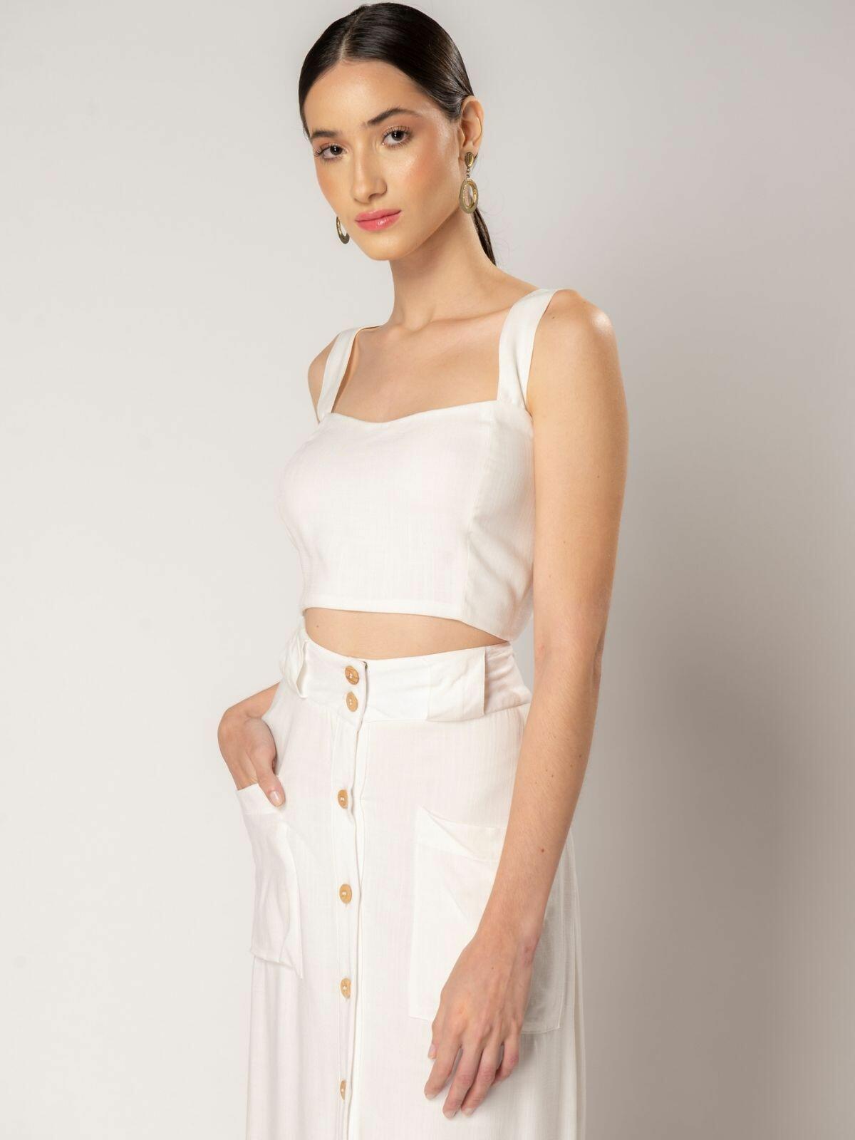 top pacific off-white
