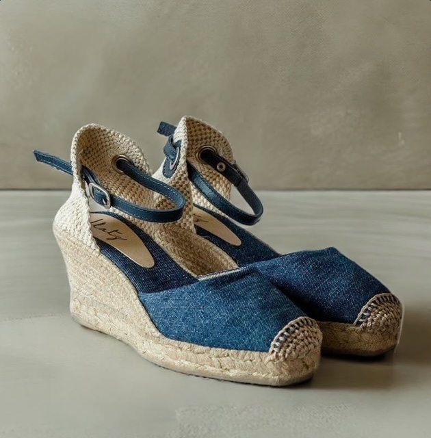 Espadrille Jeans com Crochê a partir de R$251,10