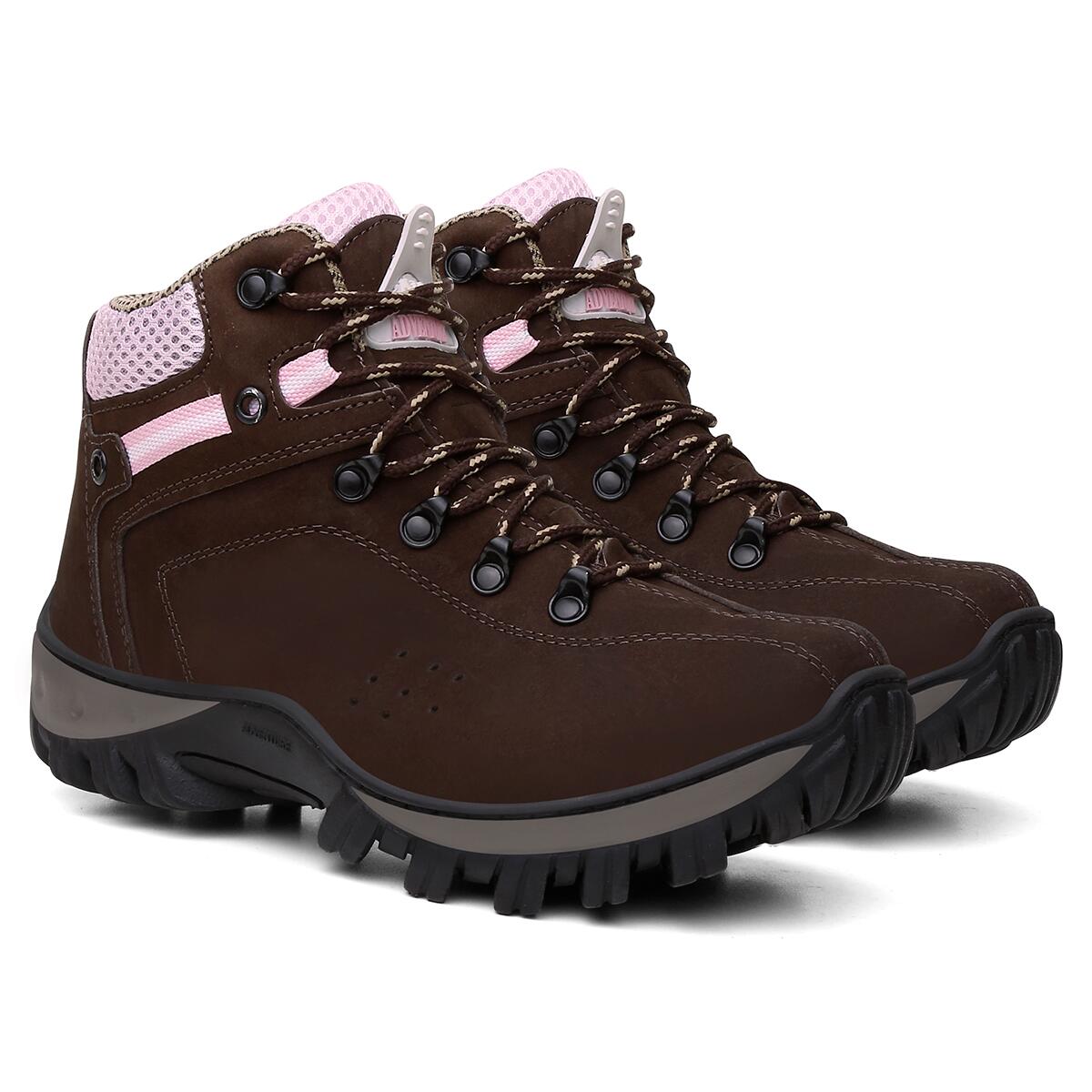 Comprar Bota 4001 Café/Rosa Bootpillar Confort Plus em Couro - a