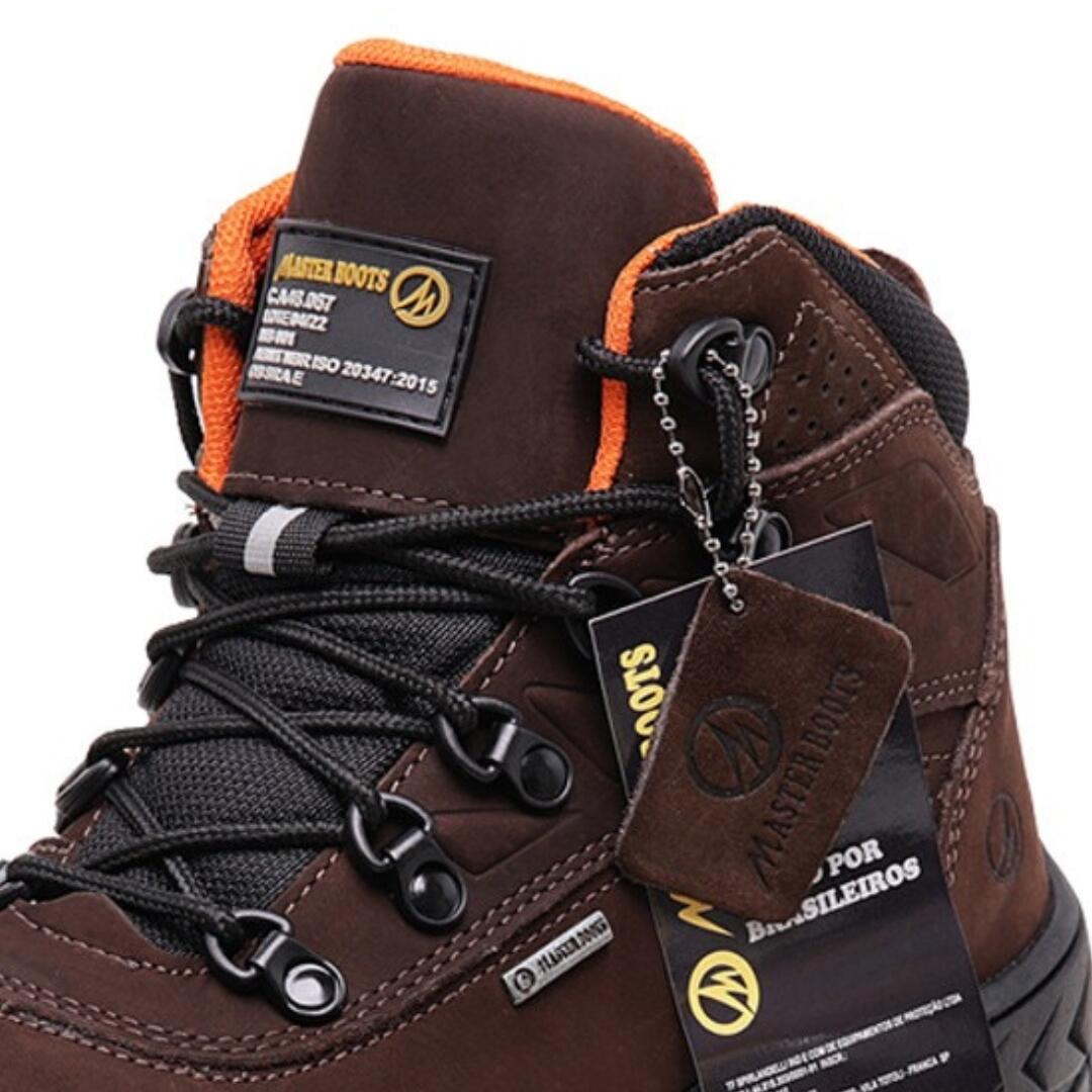 Comprar Bota 7066 com C.A Café/Laranja Bootpillar Confort Plus