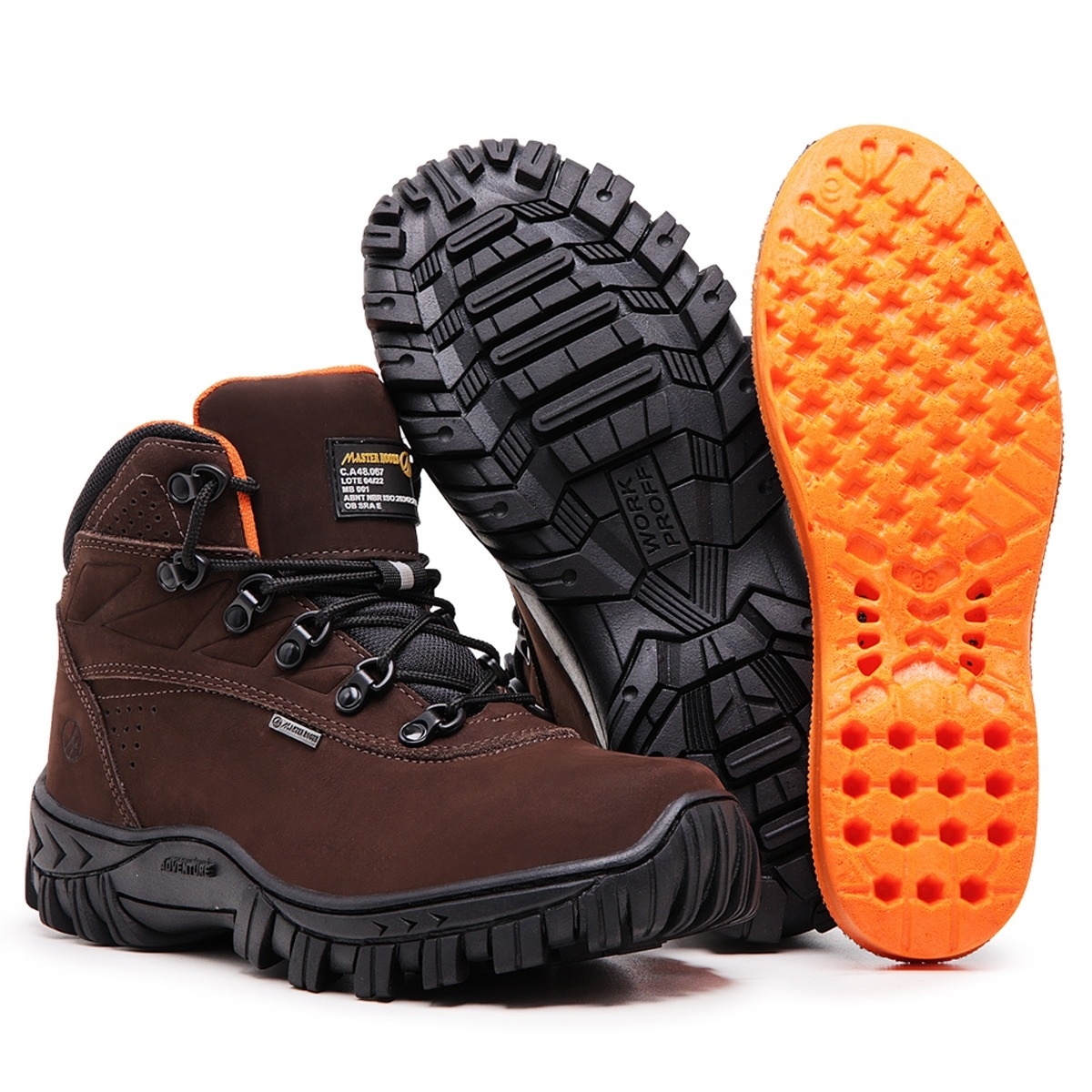 Comprar Bota 7066 com Café/Laranja Bootpillar Confort Plus