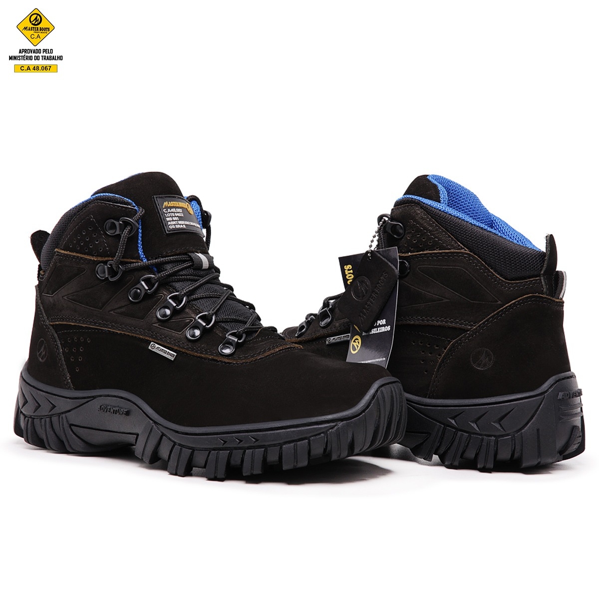 Bota Caterpillar Cano Curto Bota Masculina Bota De SeguranÇa