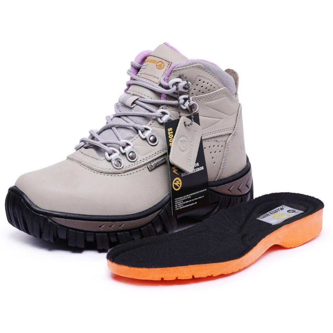 Comprar Bota 7066 com C.A Cinza/Lilás Bootpillar Confort Plus