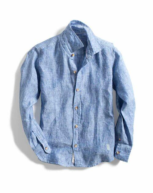 CAMISA ML 100% LINHO KIDS