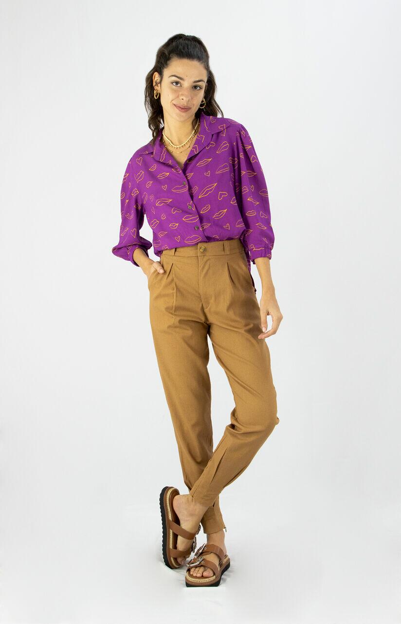 #CAMISA MANGA BUFANTE BEIJINHO