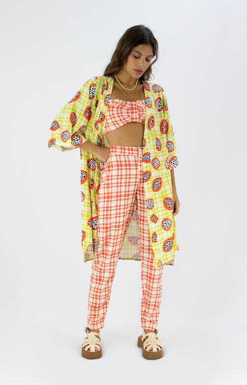 VESTIDO CHEMISE PITAYA