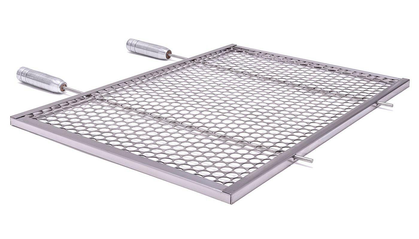 Grelha Moeda Inox - Cabo Alumínio - Pronta Entrega