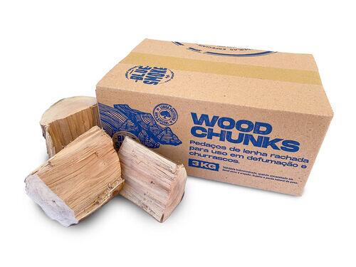 Wood Chunks - Lenha de Goiabeira para Defumao 3kg