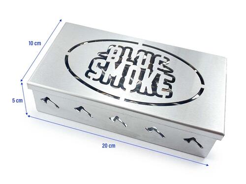 Smoker Box - Defumador para Churrasqueira em Ao Inox 304