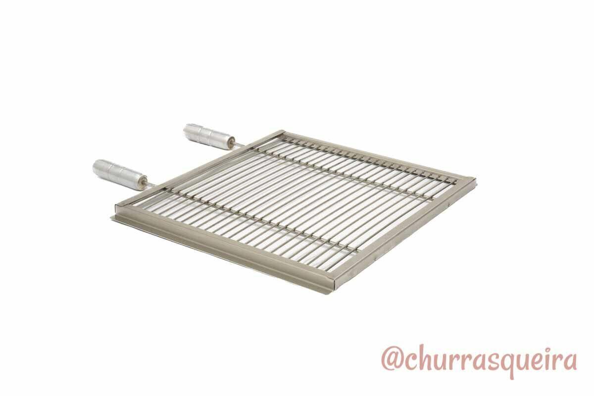 Grelha Uruguaia Aramada Inox 304
