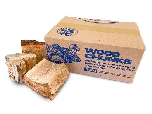 Wood Chunks - Lenha de Abacateiro para Defumao 3kg