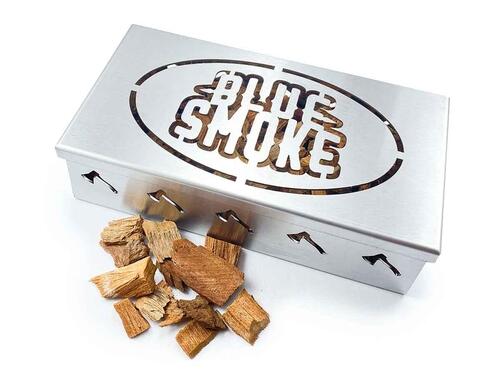 Kit Smoker Box Inox + 4 Woods Chips