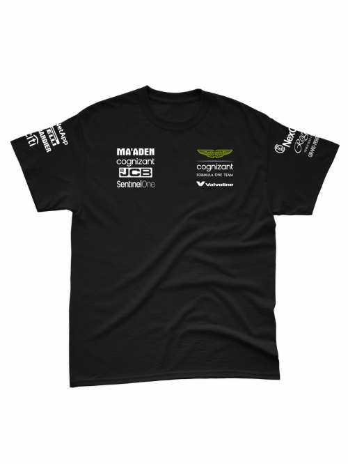 Comprar Camiseta Aston Martin Black Fernando Alonso 2025 R