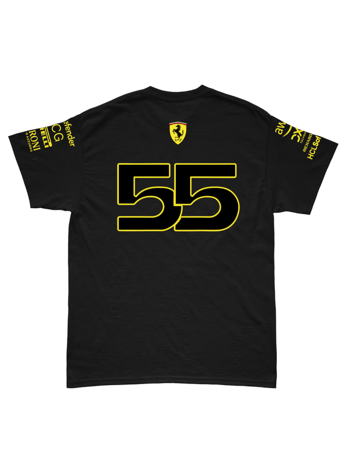 Comprar Camiseta Maranello Ferrari Black Carlos Sainz 2025 R