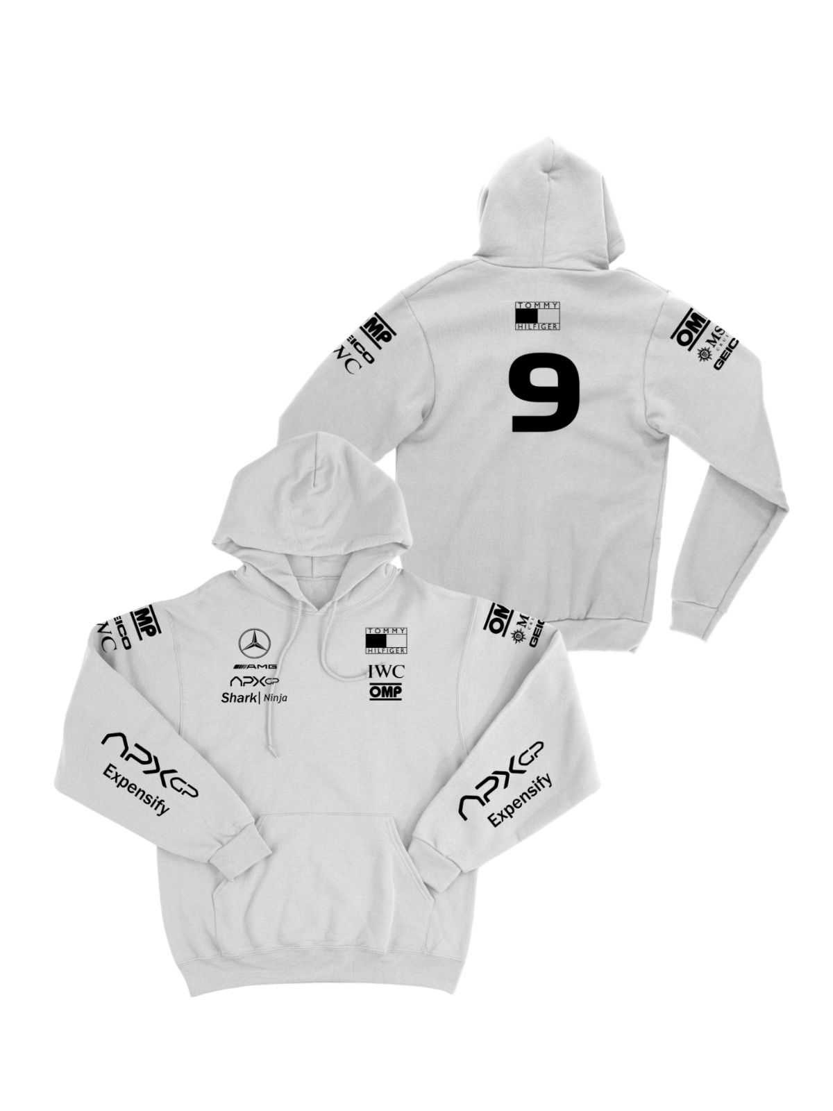 Comprar Moleton Com Capuz White - APX GP Team - Joshua Pearce - R