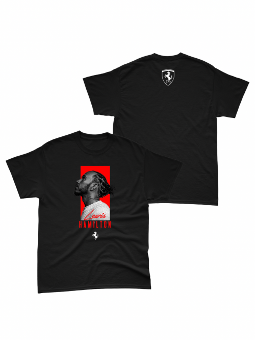 Comprar Camiseta Algodão Preto - Lewis Hamilton Style - R$159,90