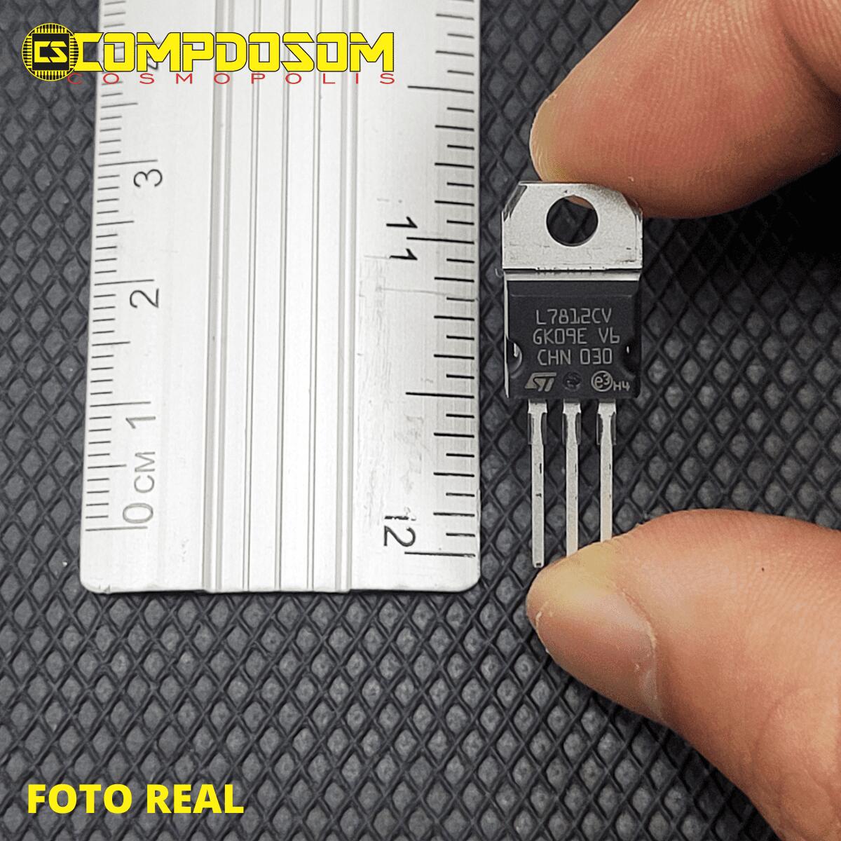 Comprar REGULADOR LM7812 L7812CV L7812 7812 PTH ORIGINAL - a