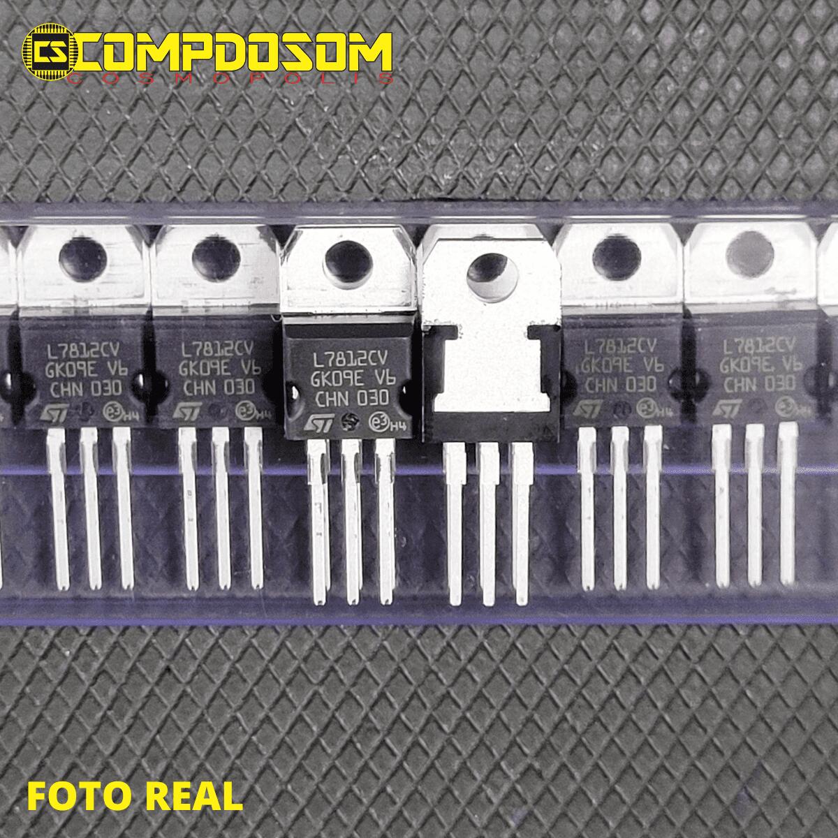 Comprar REGULADOR LM7812 L7812CV L7812 7812 PTH ORIGINAL - a