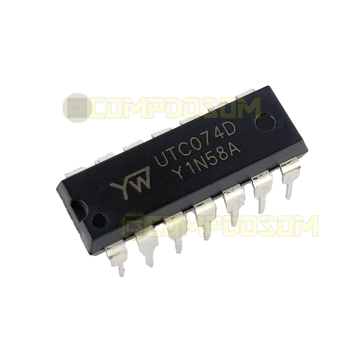 Comprar CI UTC074 UTC 074 = TL074 TL 074 PTH ORIGINAL - a partir de R$3,13